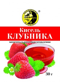 Кисель быстрорастворимый Клубника