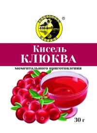 Кисель быстрорастворимый Клюква