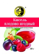 Кисель быстрорастворимый Плодово-ягодный